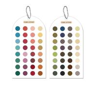 Schede modello per l'analisi del colore - Guida all'outfit portatile