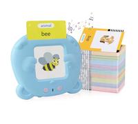 Schede parlanti inglese - Schede educative 11,5x9,5x8,5 cm | 255 pezzi Flashcard per parole visive per abilità cognitive, giocattoli per l'apprendimento, uso in classe domestica