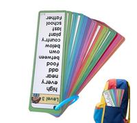 Schede Parole Visive - Giochi Didattici Fronte/Retro per Vocabolario,41 pezzi Schede didattiche per imparare a leggere con metodo fonico - per Bambini Ragazzi Scuola Materna Homeschool Sala