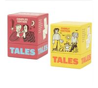 Schede per iniziare una conversazione - Edizione Home, Mazzo rompighiaccio da 150 carte per adulti e famiglie, Gioco per iniziare un dialogo per serate di gioco, team building e attività (Yellow+Red)