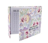 Schede per Unghie - Punte del chiodo Tabella polacca Carta di colore Nail Art Salon Set con 120 stanze per riporre le punte delle unghie