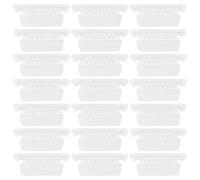 Schede PVC per Cartelle Sospese, Riutilizzabili, per Archivi e Libri | Materiale PVC Stabile, Fissaggio Semplice, Contenuto Etichetta Ben Visibile, Protezione dei Documenti, per Schedari