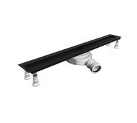 Schedline Slight Flow mascherina della canalina lineare 70 cm nero SOLBWN-70035C