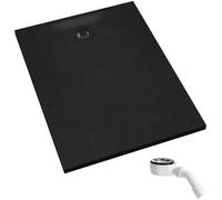 Schedpol Majestic Black Stone piatto doccia rettangolare con sifone 120x80 cm nero 3.3508/C/ST-M6/C