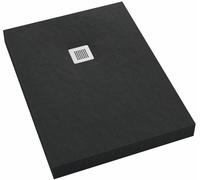 Schedpol New Horizons Black Stone piatto doccia rettangolare + mascherina 130x90 cm nero 3.3318/C/ST-M2