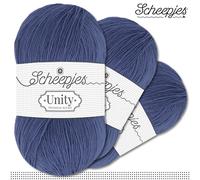 Scheepjes 3 x 100 G Unity Our Tribe Superwash Lana Merino Maglia 37 Colori