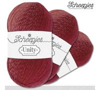 Scheepjes 3 x 100 G Unity Our Tribe Superwash Lana Merino Maglia 37 Colori