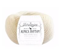 Scheepjes Alpaca Rhythm 1x25g - 670 Bop, Beige Filato per Uncinetto e Maglieria