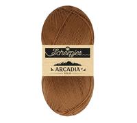 Scheepjes Arcadia Solid 100g - 807 Canyon, Filato per Uncinetto e Maglieria