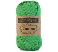 Scheepjes Catona Cotone Filato, 515 Emerald, 1x25g
