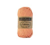 Scheepjes Catona Cotone Filato, 524 Apricot, 1x25g