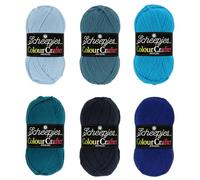 Scheepjes Colour Crafter 6x50g - Collezione Mare, Blu