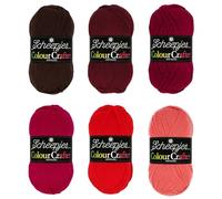 Scheepjes Colour Crafter Colour Pack 6x50g - Case dei Canali, Giallo e Arancio