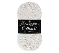 Scheepjes Cotton 8 1 x 50g - 700 Grigio