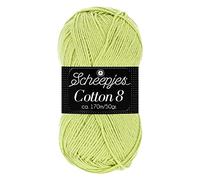 Scheepjes Cotton 8 1x50g - 642 Giallo