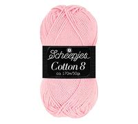 Scheepjes Cotton 8 1x50g - 654 Rosa