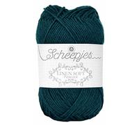 Scheepjes Linen Soft Filato, 47% Cotone, 27% Lino, 26% poliacrilico, 607, 1x50g