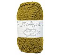 Scheepjes Linen Soft Filato, 47% Cotone, 27% Lino, 26% poliacrilico, 610, 1x50g