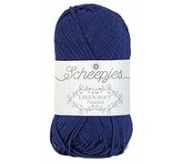 Scheepjes Linen Soft Filato, 47% Cotone, 27% Lino, 26% poliacrilico, 611, 1x50g