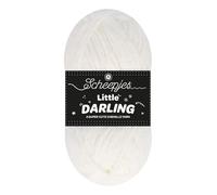 Scheepjes Little Darling 50g - 401 Ice Bear, Filato per Maglieria e Uncinetto