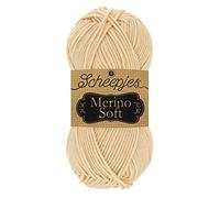 Scheepjes Merino Soft 50g - 606 Da Vinci, Filato Morbido Beige