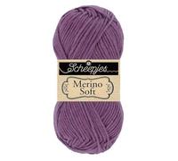 Scheepjes Merino Soft 50g - 639 Monet, Paars Brei- en Haakgaren