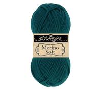 Scheepjes Merino Soft 50g - 643 Ansingh, Blue Knitting & Crochet Yarn