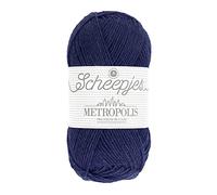 Scheepjes Metropolis 1x50g - 002 Glasgow, Blu e Viola Filati per Lavoro a Maglia e Uncinetto