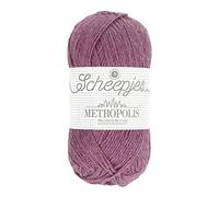 Scheepjes Metropolis 50g - 054 Johannesburg, Viola Filati per Maglieria e Uncinetto