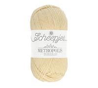Scheepjes Metropolis 50g 078 Lyon Ecru Filato per Maglieria e Uncinetto