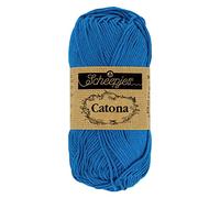 Scheepjes - Scheepjes 201 Elettrico Blu Catona Filato - 1x50g