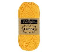Scheepjes - Scheepjes 208 Giallo Oro Catona Filato - 1x50g