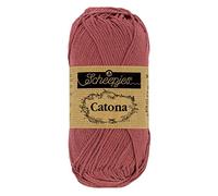 Scheepjes - Scheepjes 396 Rosa Vino Catona Filato - 1x25g