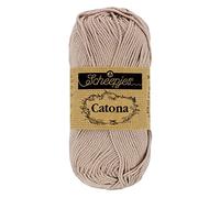 Scheepjes - Scheepjes 406 Morbido Beige Catona Filato - 1x50g
