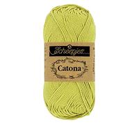 Scheepjes - Scheepjes 512 Lime Catona Filato - 1x50g