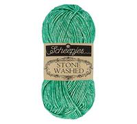 Scheepjes - Scheepjes 825 Malachite Calcolo Lavato Filato - 1x50g