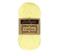 Scheepjes - Scheepjes Cahlista 100 Limone Chiffon Filato - 1x50g