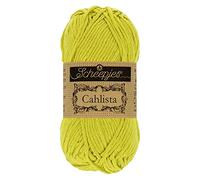 Scheepjes - Scheepjes Cahlista 245 Verde Giallo Filato - 10x50g