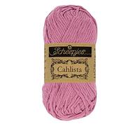 Scheepjes - Scheepjes Cahlista 398 Corallo Rosa Filato - 10x50g