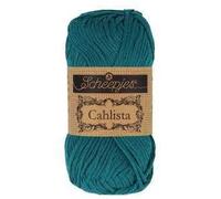 Scheepjes - Scheepjes Cahlista 401 Buio Teal Filato - 1x50g