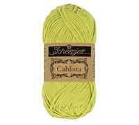 Scheepjes - Scheepjes Cahlista 512 Lime Filato - 1x50g