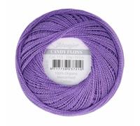 Scheepjes - Scheepjes Candy Floss 113 Delphinium (165m) Filato di Cotone Mercerizzato Biologico - 1x20g