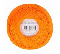 Scheepjes - Scheepjes Candy Floss 281 Tangerine (165m) Filato di Cotone Mercerizzato Biologico - 1x20g