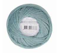 Scheepjes - Scheepjes Candy Floss 528 Silver Blue (165m) Filato di Cotone Mercerizzato Biologico - 1x20g