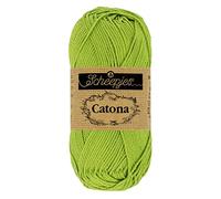 Scheepjes - Scheepjes Catona 205 Kiwi Filato - 10x50g