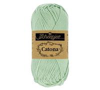Scheepjes - Scheepjes Catona 402 Argento Verde Filato - 1x10g