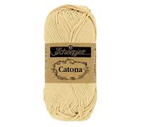 Scheepjes - Scheepjes Catona 404 Inglese Tè Filato - 10x50g