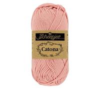 Scheepjes - Scheepjes Catona 408 Vecchio Rosa Filato - 10x50g