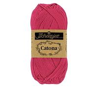 Scheepjes - Scheepjes Catona 413 Ciliegia Filato - 1x10g