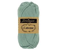 Scheepjes - Scheepjes Catona 528 Argento Blu Filato - 1x25g